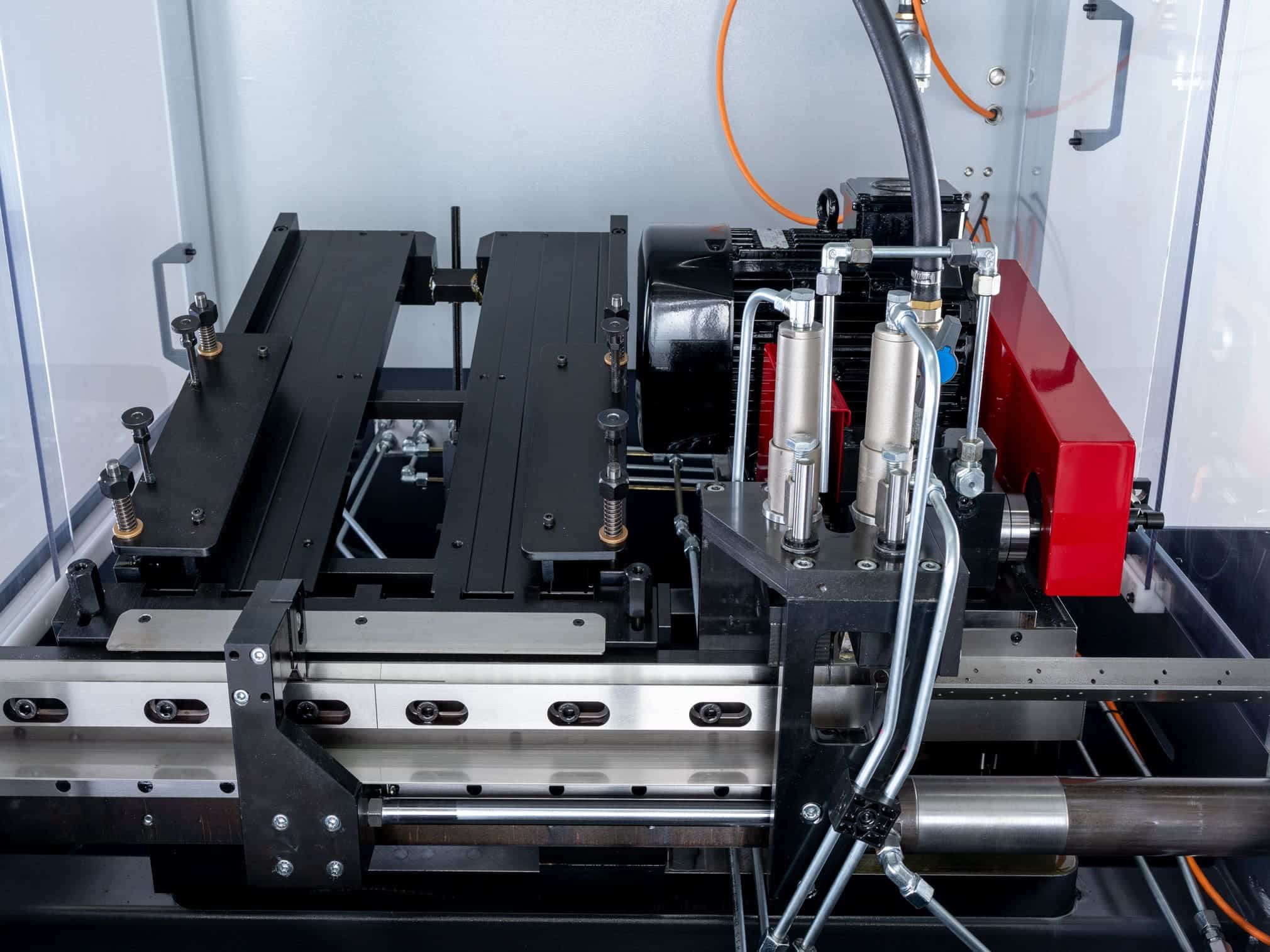 Trennschleifautomat Maschine Ansicht Innen