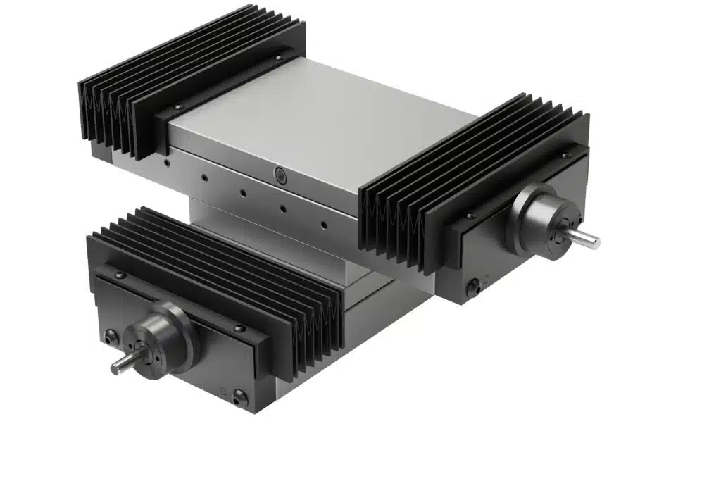 SCE-U Schlittenführung mit XY Faltenbalg umgekehrt montiert