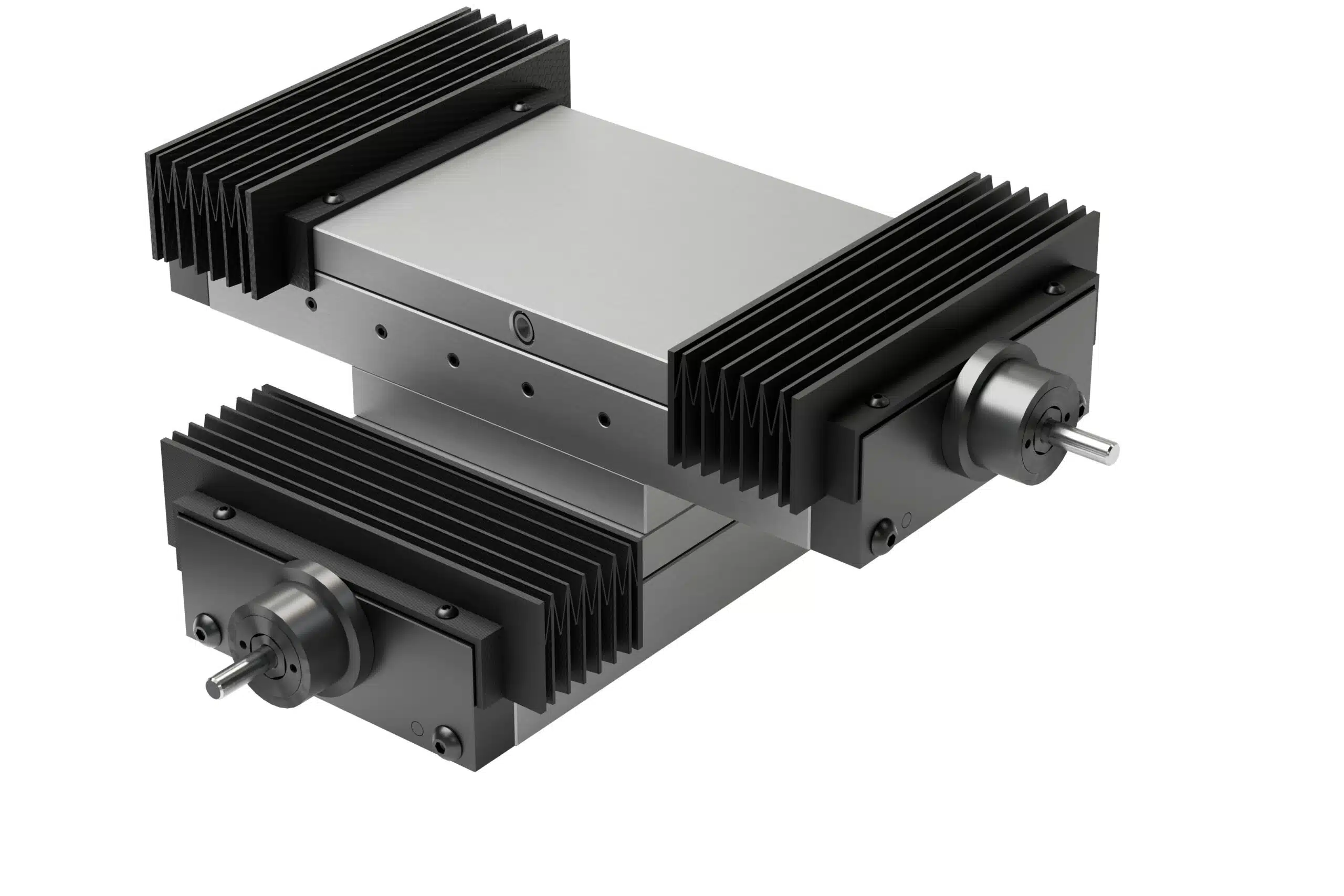 SCE-U Schlittenführung mit XY Faltenbalg umgekehrt montiert